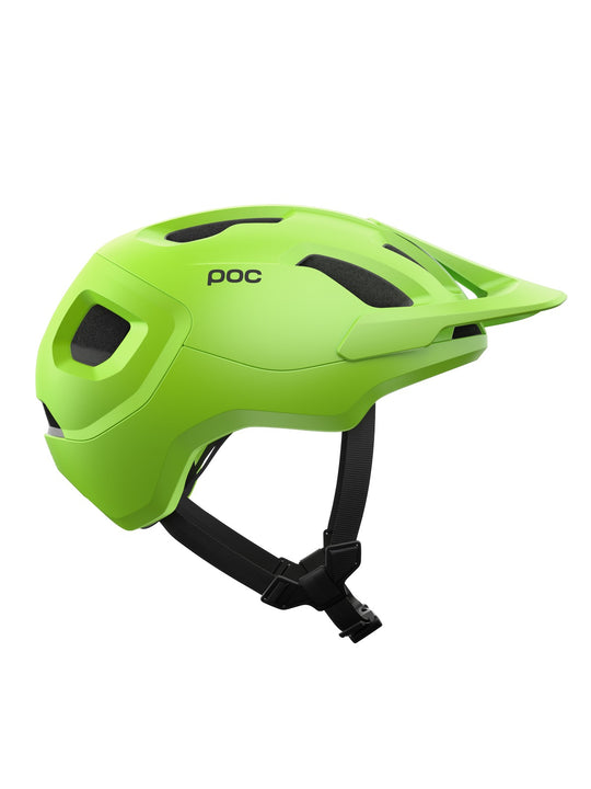 Załaduj obraz do przeglądarki galerii, Kask rowerowy POC AXION - Fluo. Yellow/Green Matt