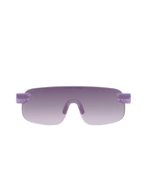 Załaduj obraz do przeglądarki galerii, Okulary rowerowe POC Elicit - Purple Quartz Transl. | Clarity Road Violet Silver Mirror cat. 3