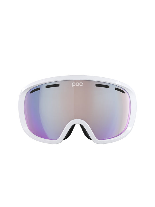 Załaduj obraz do przeglądarki galerii, Gogle narciarskie POC Fovea Photochromic Wide Fit - Hyd. White/Photochromic/Changeable Sky Blue