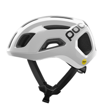Załaduj obraz do przeglądarki galerii, Kask rowerowy POC Ventral Air Wide Fit MIPS - Hyd. White/Ur. Black Matt w. Logo