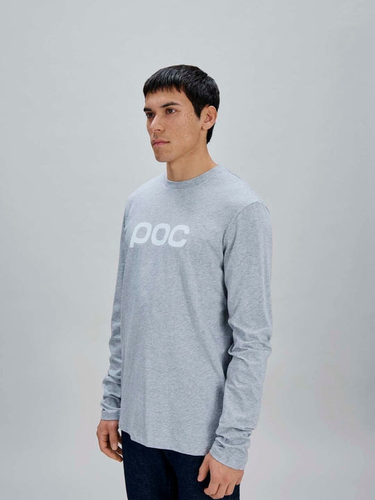 Załaduj obraz do przeglądarki galerii, Koszulka longsleeve POC L/S Tee - Grey Melange