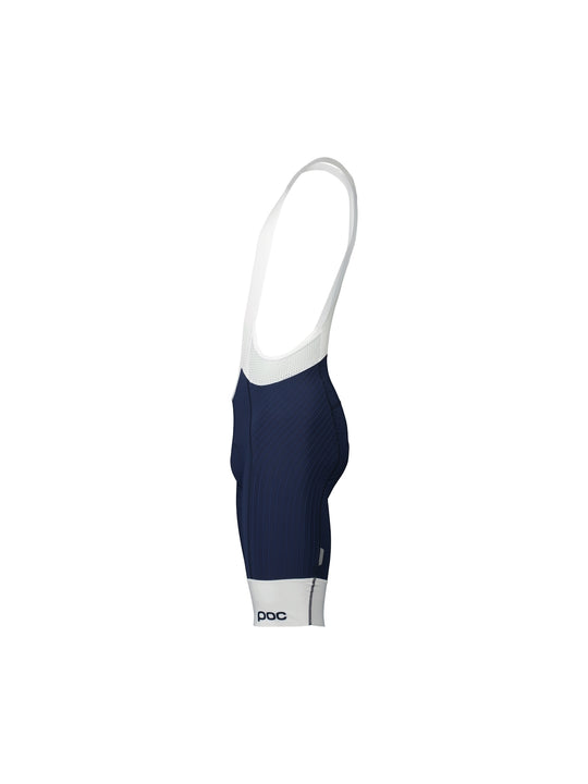 Załaduj obraz do przeglądarki galerii, Spodenki rowerowe POC M's Raceday Bibshorts - Turm. Navy/Hydr. White