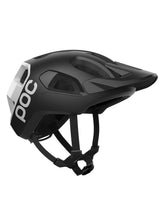 Załaduj obraz do przeglądarki galerii, Kask rowerowy POC Cularis - Ur. Black Matt/Hyd. White w. Logo
