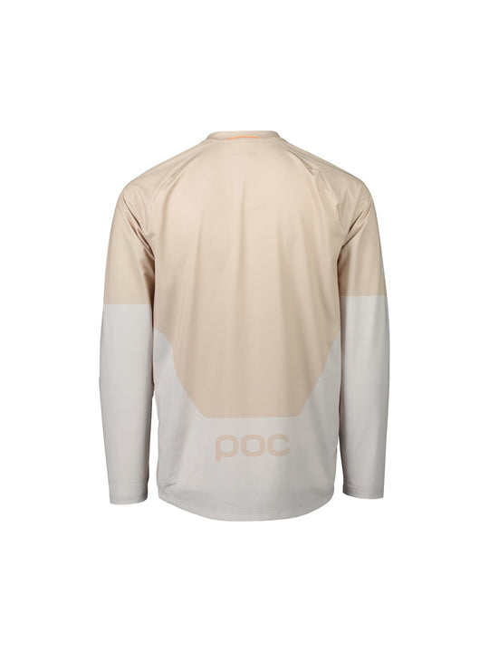Załaduj obraz do przeglądarki galerii, Koszulka rowerowa POC M's Essential MTB LS Jersey - Light Sandstone Beige