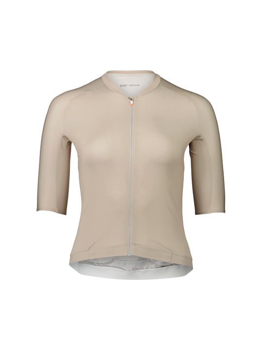 Załaduj obraz do przeglądarki galerii, Koszulka rowerowa POC W's Pristine Jersey - Light Sandstone Beige