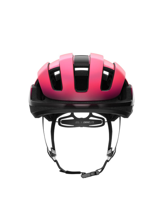 Załaduj obraz do przeglądarki galerii, Kask rowerowy POC Omne Lite - Fluo. Pink/Ur. Black