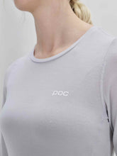 Załaduj obraz do przeglądarki galerii, Koszulka termoaktywna POC W's Layer Mid L/S Jersey - Granite Grey