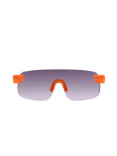 Załaduj obraz do przeglądarki galerii, Okulary POC ELICIT - Fluo. Orange Translucent - Clarity ROAD Violet/Gold Mirror Cat 2