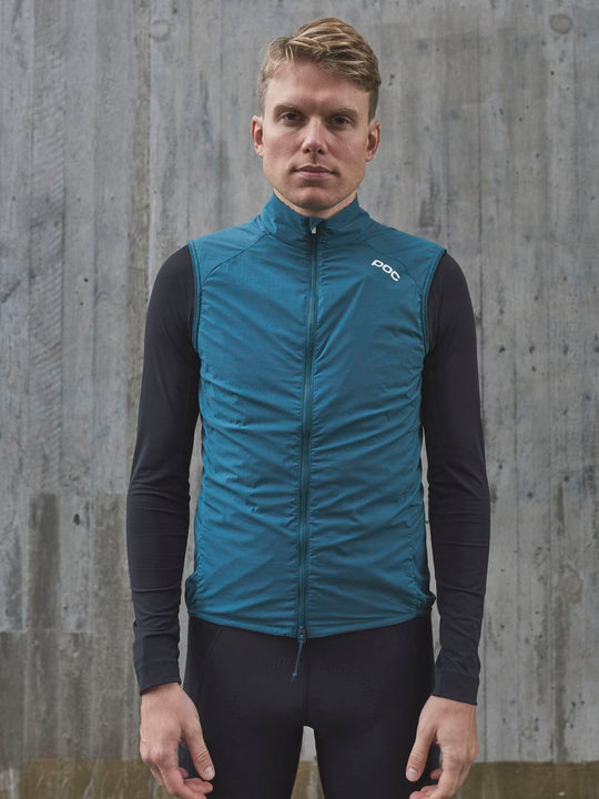 Załaduj obraz do przeglądarki galerii, Kamizelka rowerowa POC PRO THERMAL - Dioptase Blue