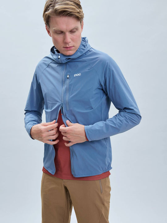 Załaduj obraz do przeglądarki galerii, Kurtka rowerowa POC Motion Wind Jacket - Calcite Blue