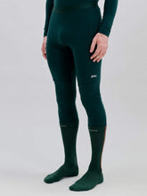 Załaduj obraz do przeglądarki galerii, Legginsy termoaktywne POC M's Layer Merino 3/4 Tights - Pargasite Green