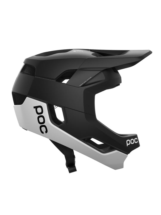 Załaduj obraz do przeglądarki galerii, Kask rowerowy POC OTOCON RACE MIPS - Ur. Black/Hydr. White Matt