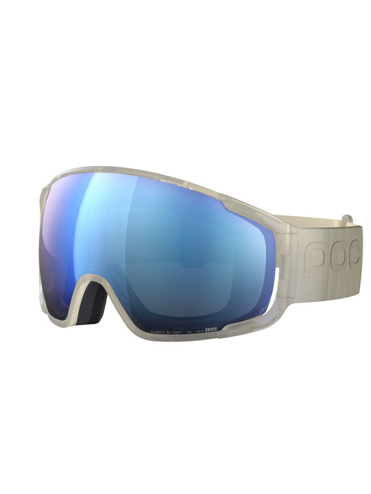 Załaduj obraz do przeglądarki galerii, Gogle narciarskie POC Zonula - Raw White/Pt. Sunny Blue