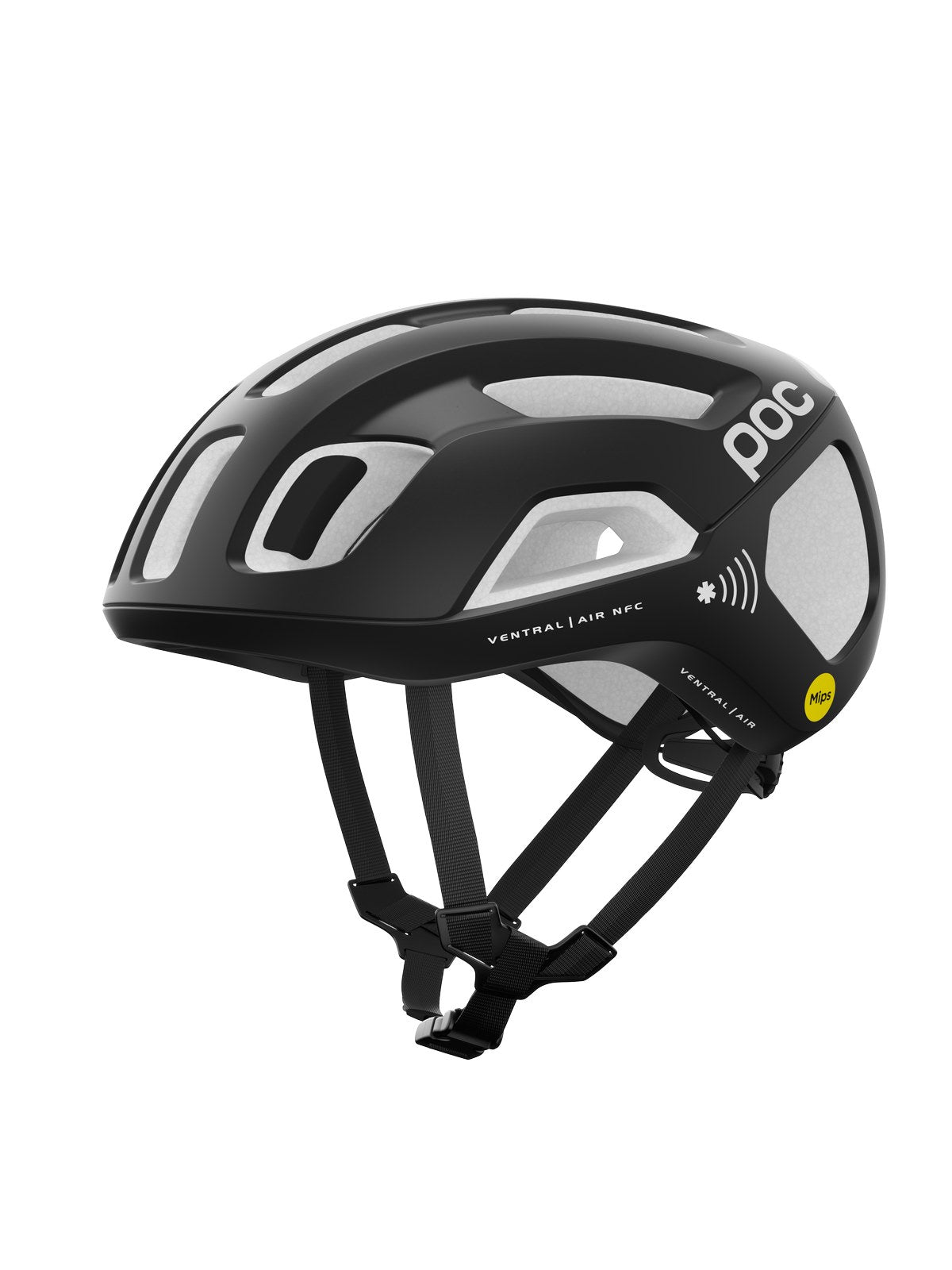 Kask rowerowy POC VENTRAL AIR MIPS NFC - Ur. Black/Hydr. White Matt