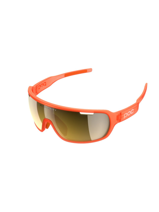 Załaduj obraz do przeglądarki galerii, Okulary rowerowe POC Do Blade - Fluo. Orange Transl. | Clarity Road Violet Gold Mirror Cat 3