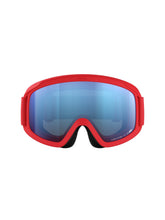 Załaduj obraz do przeglądarki galerii, Gogle narciarskie POC Opsin Wide Fit - Pris. Red/Pt. Sunny Blue