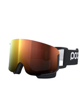 Załaduj obraz do przeglądarki galerii, Gogle narciarskie POC Nexal Wide Fit - Ura. Black/Pt. Sunny Orange