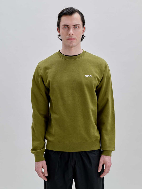 Załaduj obraz do przeglądarki galerii, Bluza POC Crew - Olivine Green/Hydrogen White