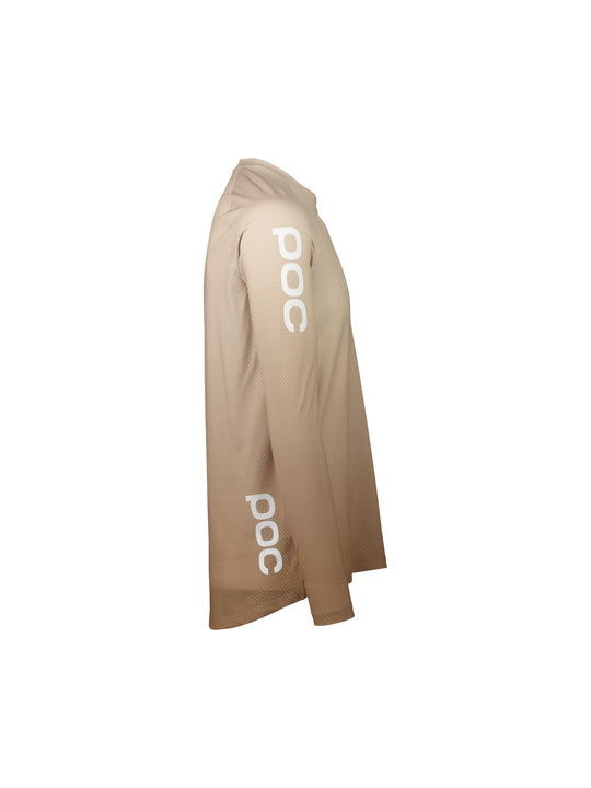 Załaduj obraz do przeglądarki galerii, Koszulka rowerowa POC M's Essential MTB Lite LS Jersey - Gradient Jasper Brown