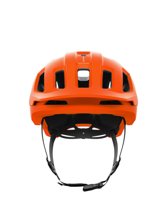 Załaduj obraz do przeglądarki galerii, Kask rowerowy POC Axion Race MIPS - Fluo. Orange AVIP/Ur. Black Matt