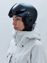 Załaduj obraz do przeglądarki galerii, Kask narciarski POC Obex Visor - Uran. Black Matt/Clarity Universal/Sunny/Grey