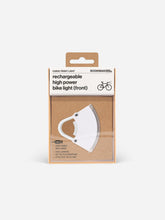Załaduj obraz do przeglądarki galerii, Lampka rowerowa BOOKMAN Curve Front Light 220lm biały