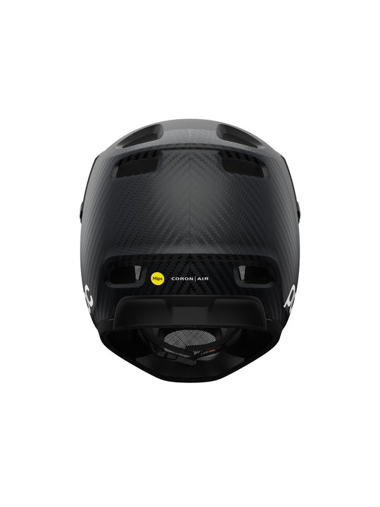 Załaduj obraz do przeglądarki galerii, Kask rowerowy POC CORON AIR CARBON MIPS - Carbon Black