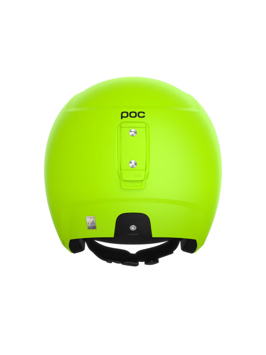 Załaduj obraz do przeglądarki galerii, Kask narciarski POC Skull Dura Jr - Fluo. Yellow/Green Matt