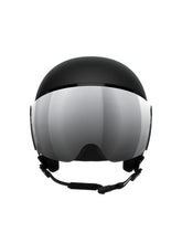 Załaduj obraz do przeglądarki galerii, Kask narciarski POC Obex Visor - Uran. Black Matt/Clarity Universal/Partly Sunny/Silver