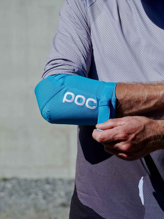 Załaduj obraz do przeglądarki galerii, Ochraniacze na łokcie POC JOINT VPD AIR - Basalt Blue