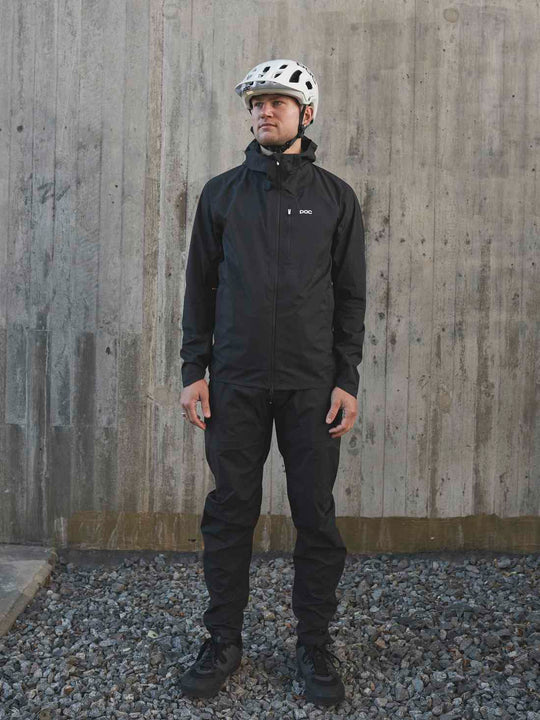 Załaduj obraz do przeglądarki galerii, Kurtka rowerowa POC M's MOTION Rain Jacket - Ur. Black