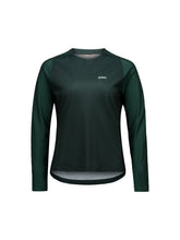 Załaduj obraz do przeglądarki galerii, Koszulka rowerowa POC W's Motion Air L/S Jersey - Parg. Green