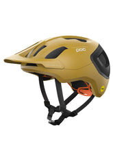 Załaduj obraz do przeglądarki galerii, Kask rowerowy POC AXION Race MIPS - Cerussite Kashima/Ur. Black Metallic/Matt