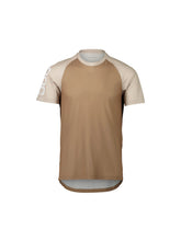 Załaduj obraz do przeglądarki galerii, Koszulka rowerowa POC MTB Pure Tee - Jasper Brown/Lt Sandstone Beige