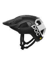 Załaduj obraz do przeglądarki galerii, Kask rowerowy POC Cularis - Ur. Black Matt/Hyd. White w. Logo