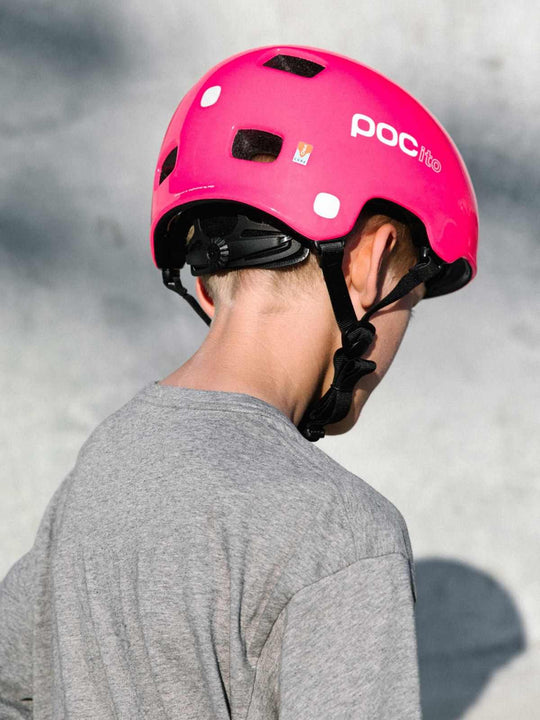 Załaduj obraz do przeglądarki galerii, Kask rowerowy POCITO CRANE MIPS - Fluo. Pink