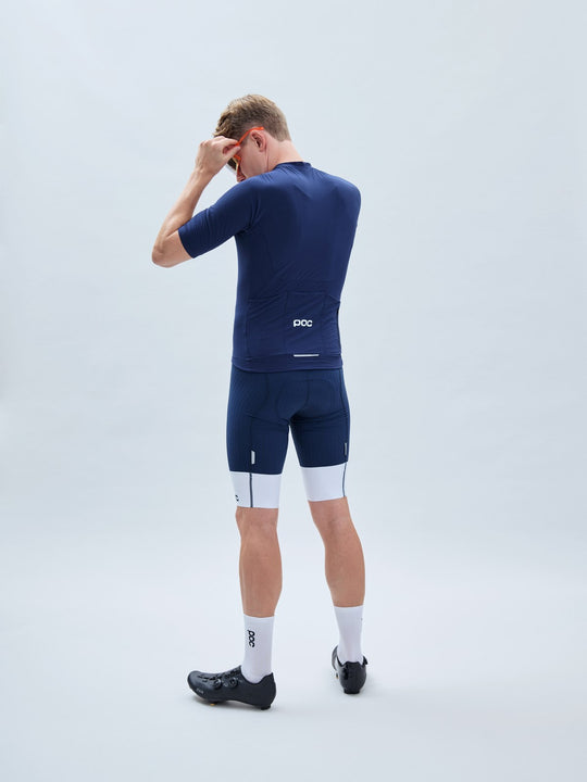 Załaduj obraz do przeglądarki galerii, Koszulka rowerowa POC M's Raceday Jersey - Turmaline Navy
