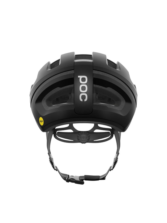 Załaduj obraz do przeglądarki galerii, Kask rowerowy POC Omne Air MIPS - Ur. Black Matt/Hyd. White w. Logo