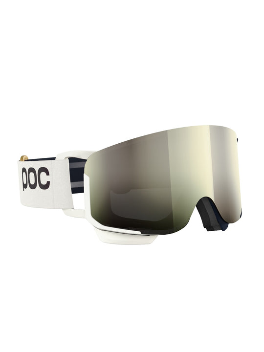 Załaduj obraz do przeglądarki galerii, Gogle narciarskie POC Nexal Mid Wide Fit - Bleu/Blanc/Partly Sunny Ivory