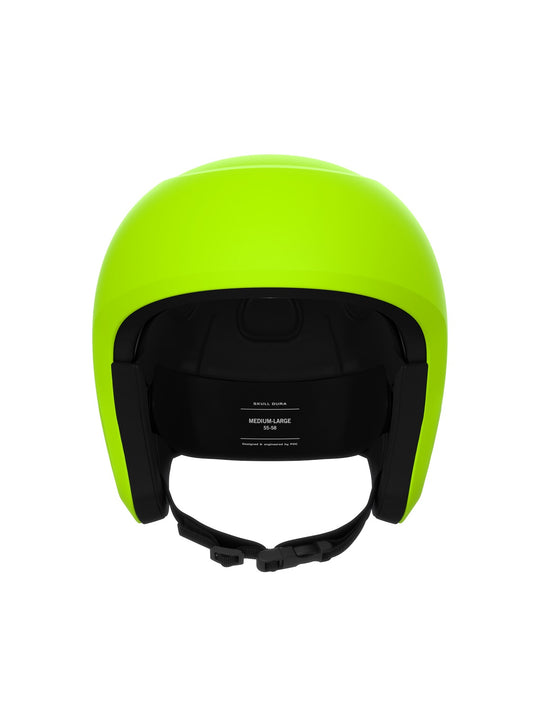Załaduj obraz do przeglądarki galerii, Kask narciarski POC Skull Dura Jr - Fluo. Yellow/Green Matt