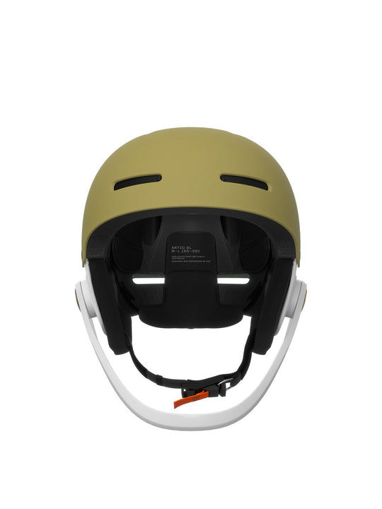 Załaduj obraz do przeglądarki galerii, Kask narciarski POC Artic SL MIPS - Olivine Green Matt/Thulite Pink Matt
