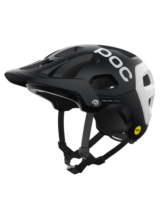 Załaduj obraz do przeglądarki galerii, Kask rowerowy POC TECTAL RACE MIPS - Ur. Black/Hydr. White Matt