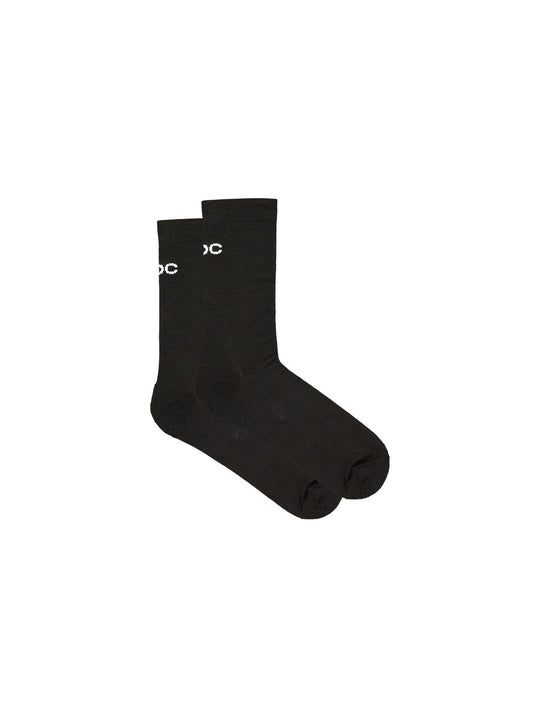 Załaduj obraz do przeglądarki galerii, Skarpety rowerowe POC Cadence Road Thermal Socks - Ur. Black