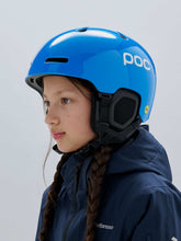 Załaduj obraz do przeglądarki galerii, Kask narciarski POCito Fornix MIPS niebieski Fluo. Blue