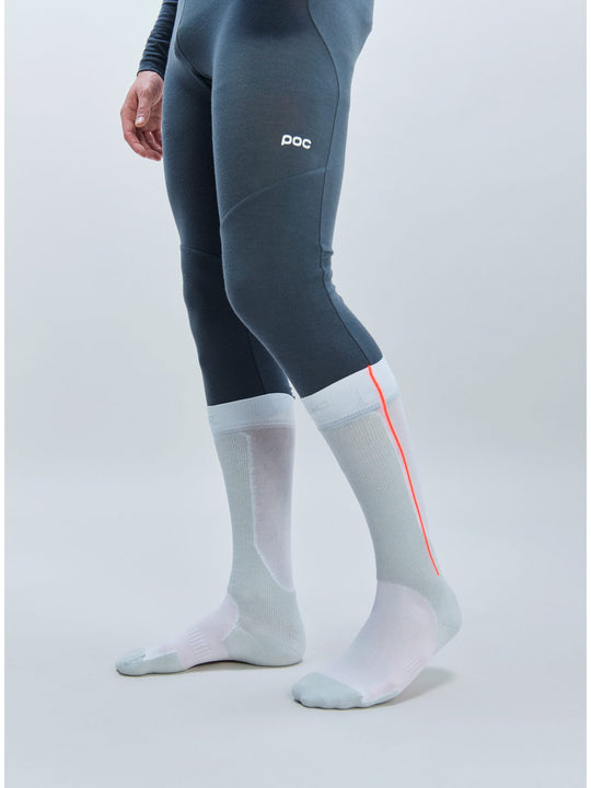 Załaduj obraz do przeglądarki galerii, Skarpety narciarskie POC Race Sock - Granite Grey