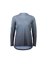 Załaduj obraz do przeglądarki galerii, Koszulka rowerowa POC W's Essential MTB Lite LS Jersey - Gradient Sylvanite Grey