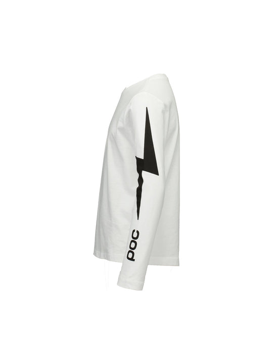 Załaduj obraz do przeglądarki galerii, Koszulka longsleeve POC L/S Tee Jr - Blixten White