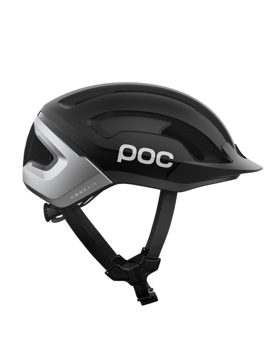 Załaduj obraz do przeglądarki galerii, Kask rowerowy POC Omne Air Resistance MIPS - Uran. Black/Argentite Silver Matt