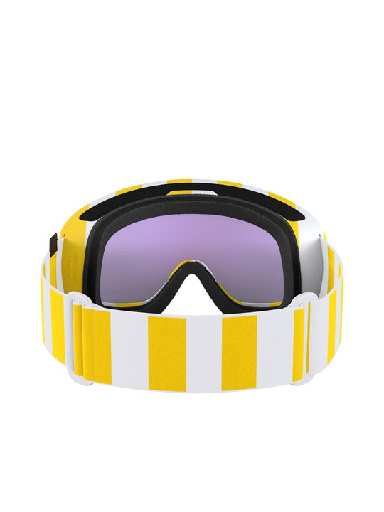 Załaduj obraz do przeglądarki galerii, Gogle narciarskie POC Fovea Mid - Jaune/Blanc/Partly Sunny Blue