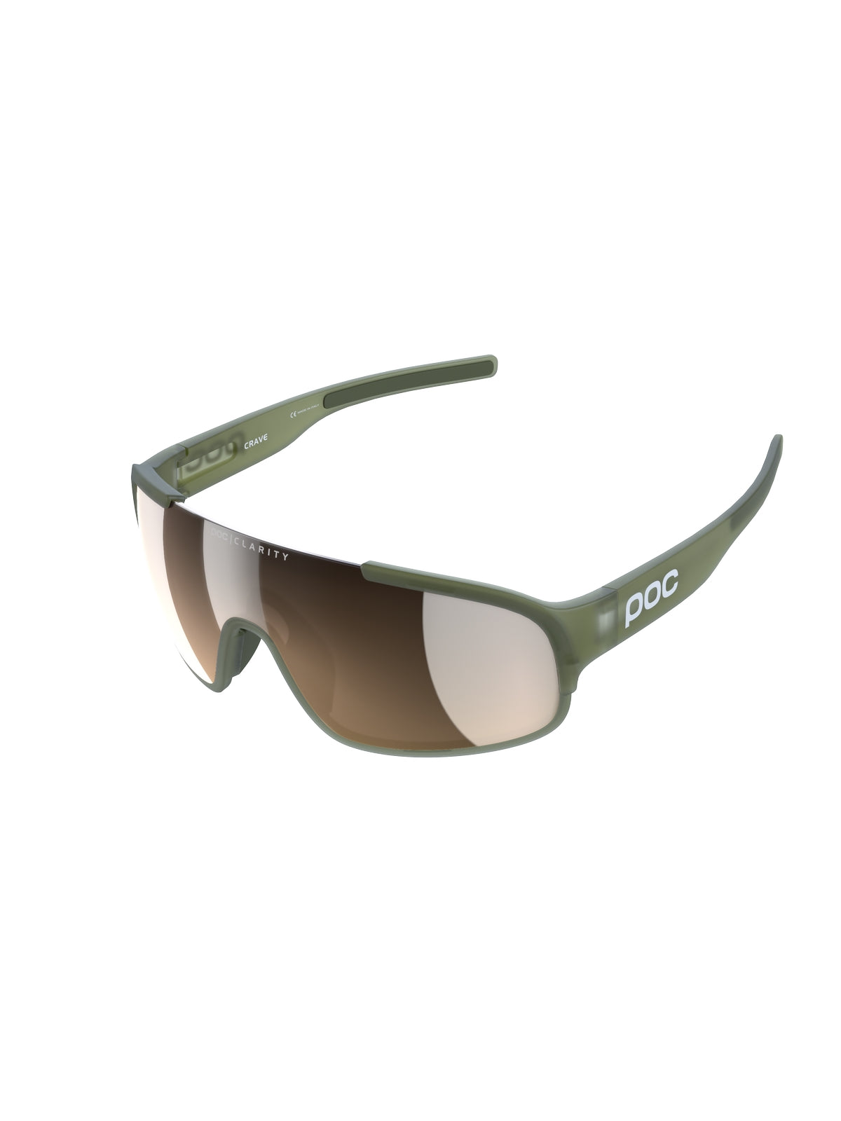 Okulary POC CRAVE - Epid. Green Translucent - Clarity Traul | Brown/Silver Mirror Cat 2